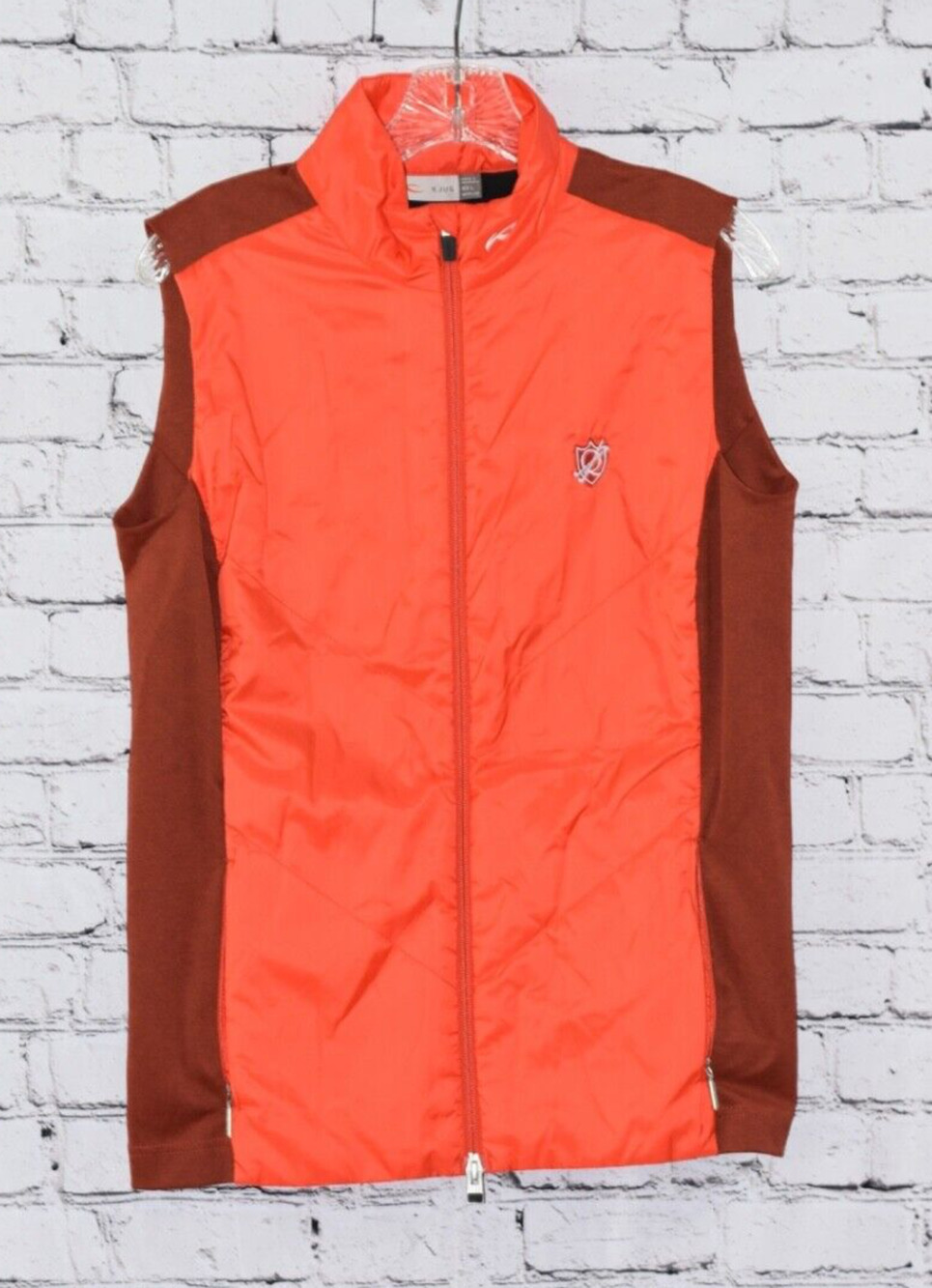 KJUS Women's 40/L Radiation Full Zip Thermal Core Stretch Panels Golf Vest NEW!!